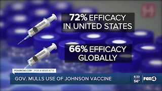 Governor decicing on use of Johnson and Johnson vaccine