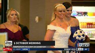 Couple who survived the Las Vegas shooting gets married on October 1