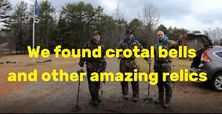 Metal Detecting 207 - unearthed bells, buttons and colonial relics