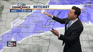 Michael Fish's NBC26 Storm Shield weather forecast