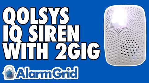 Using the Qolsys IQ Siren with a 2GIG GC3 Alarm System