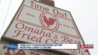 Time Out Foods reopens in North Omaha