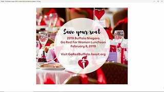 2019 Buffalo Niagara Go Red For Women Luncheon