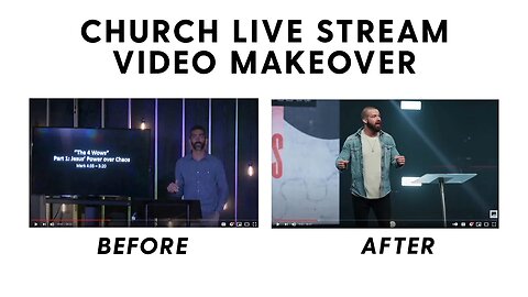 How to Upgrade Video Quality for Church Live Streaming