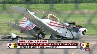 Small plane crashes at Butler County Regional Airport