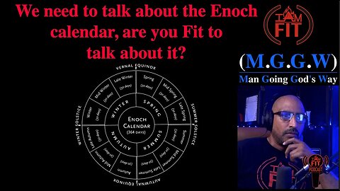 IAMFITPodcast#054: We need to talk about the Enoch calendar, are you Fit to talk about it? #Enoch