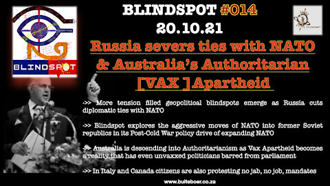 Russia severs ties with NATO & Australia’s Authoritarian [VAX] Apartheid