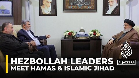 Hezbollah Secretary General Hassan Nasrallah has met with Senior Hamas and Islamic Jihad leaders