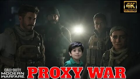 Call Of Duty Modern Warfare Gameplay 4k 60fps Walkthrough No Commentary -Proxy War