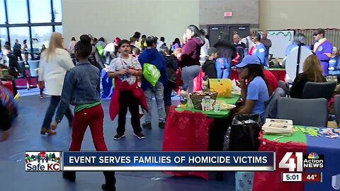 Christmas event helps children of homicide victims