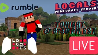 LIVE Replay: Minecraft Locals LIVE 10/25/2022