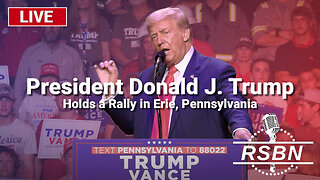 LIVE: President Trump Holds a Rally in Erie, Pennsylvania - 9/29/24