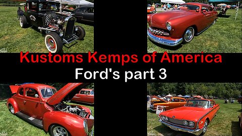 08-26-23 Kustoms Kemps of America in Maggie Valley NC Fords part 3