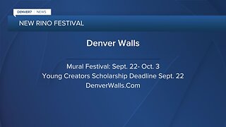 New mural festival, Denver Walls, offering youth competition