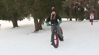 Hilly Haven's new fat tire bike trails