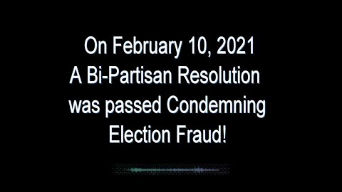 Election Fraud Has Been Condemned by a Bi-Partisan Group of US Senators! Make It Go Viral!