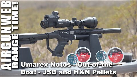 Umarex Notos .22 Regulated, Compact, Micro-Carbine PCP - Out of the Box! JSB &H&N Pellets