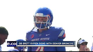 Quarterback Brett Rypien signs with Denver Broncos as free agent