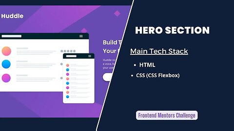 Build The Frontend Mentor Hero Section