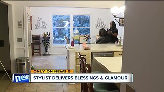 Hair stylist makes house calls for elderly clients