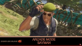 Dead or Alive 6: Arcade Mode - Bayman