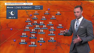 6pm thursday weather update