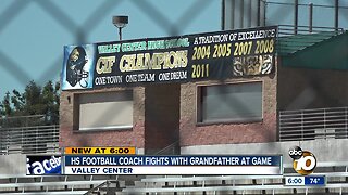 Valley Center High coach fights with grandfather at game