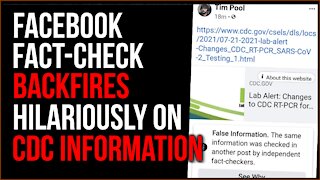 Facebook Fact-Checking Calls CDC Fake News, Backfires In HILARIOUS Blunder