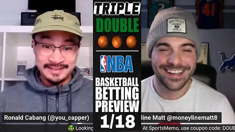 NBA Picks & Predictions | Hawks vs Mavericks | Heat vs Pelicans | SM Triple-Double for Jan 18