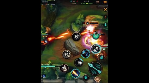 Lucian MID OP - Wild Rift - LolMobile #shorts