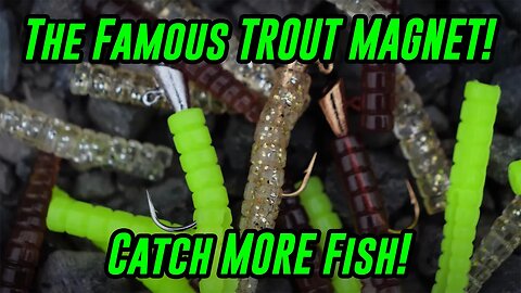 TROUT MAGNET Fishing In Streams, CREEKS, & Rivers!
