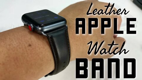 Honejeen Leather Apple Watch Band Review