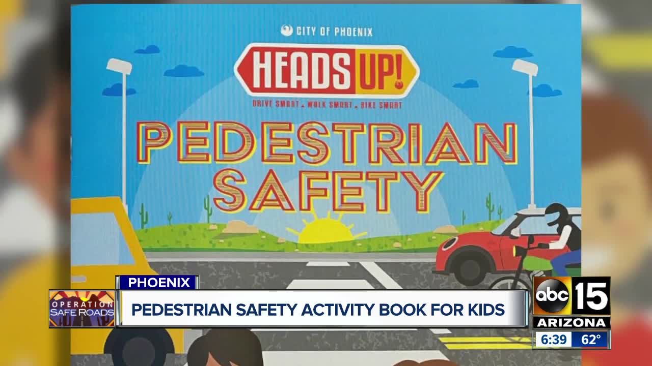 Phoenix using children's book to promote pedestrian safety with children