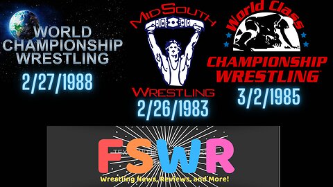 Classic Wrestling: NWA WCW 2/27/88, Mid-South Wrestling 2/26/83, WCCW 3/2/85 Recap/Review/Results