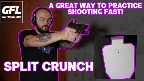 Practice Shooting Fast With the Split Crunch!