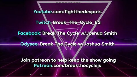 Break The Cycle Ep 195 w/ Toad part 2