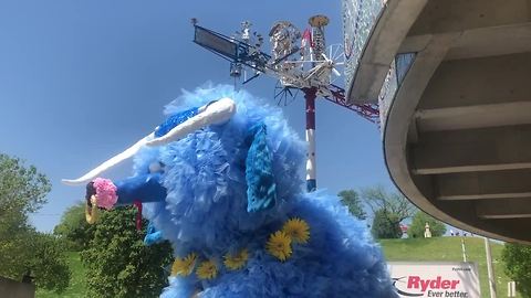 AVAM readies mascot Fiffy for Kinetic Sculpture Race