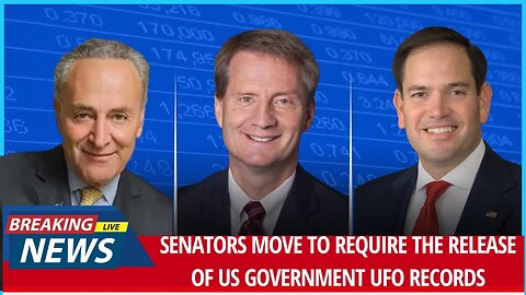 Senators Move To Require The Release of US Government UFO Records