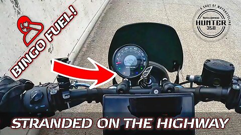 VLOG: Hunter 350 Commute // Rainy Ride & Bingo Fuel!