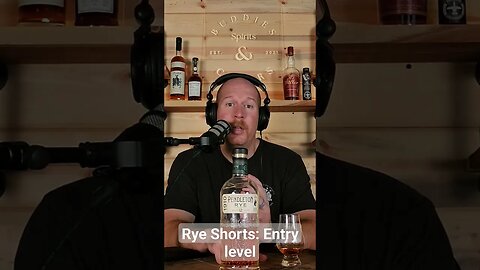 Rye Shorts Series #1 #bourbon #whiskey #ryewhiskey #shorts #entrylevel