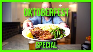 Wienerschnitzel, Spätzle, and Speckbohnen, - 2023 Oktoberfest Backyard Cooking Special!