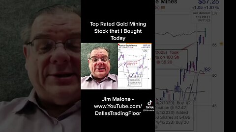 Gold Mining Stock that I Bought Today Apr 11 2023 #gold #goldmines #stockstobuy