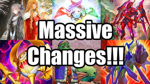 Yu-Gi-Oh! *TCG* January 1st (2024) Forbidden And Limited List Update!!! Massive Changes!!!