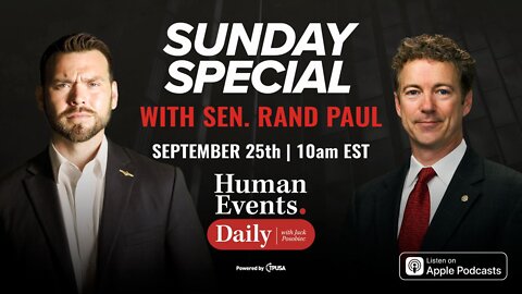 Human Events Sunday Special: Senator Rand Paul