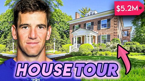 Eli Manning | House Tour | His Multimillion New Jersey & New York Mansions
