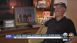 Local Man Has Attended Every Super Bowl