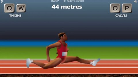 QWOP Walkthrough Movie (With Commentary)