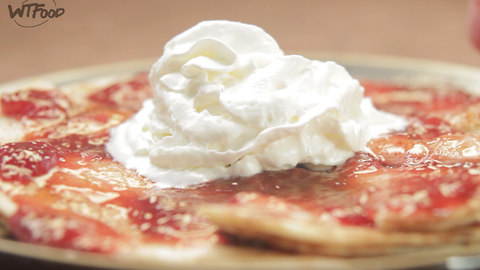 Strawberry Cheesecake Quesadilla