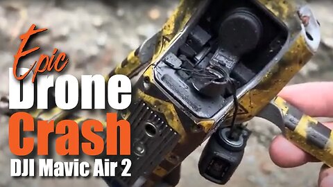 Crashed DJI Mavic Air 2 Drone | Epic Drone Crash | Vancity Adventure