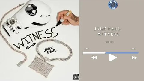 Jake Paul - WITNESS (Audio)